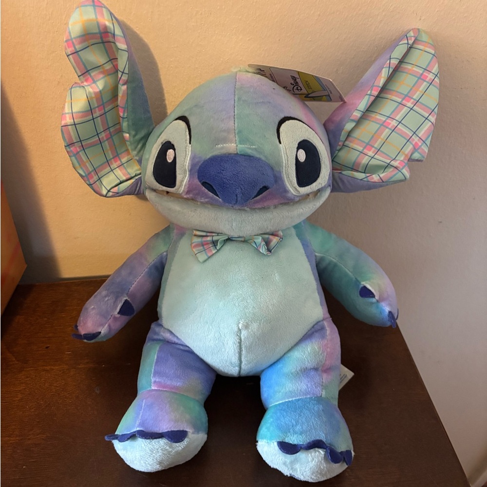 Disney Stitch Pastel Plush Toy - Blue and Purple